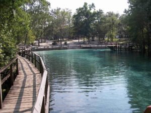 Gilchrist Blue Springs, a Florida spring