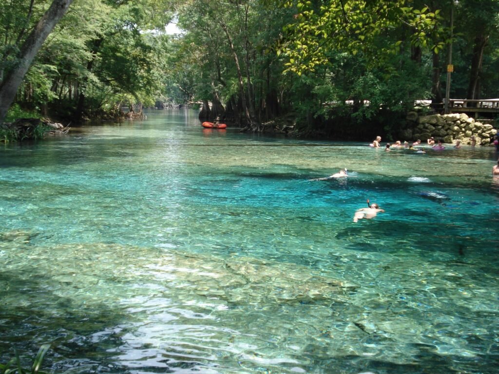 Ginnie Springs, a Florida spring