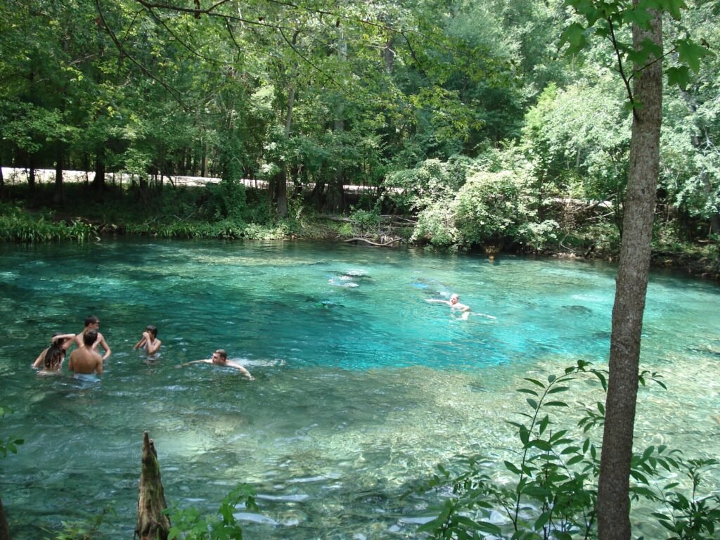 Ginnie Springs, a Florida spring