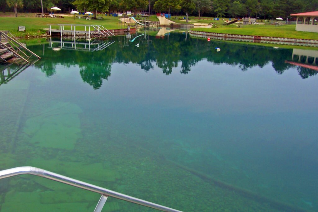 Vortex Spring, a freshwater spring in Ponce de Leon, Florida