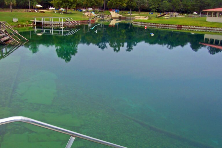 Vortex Spring, a freshwater spring in Ponce de Leon, Florida